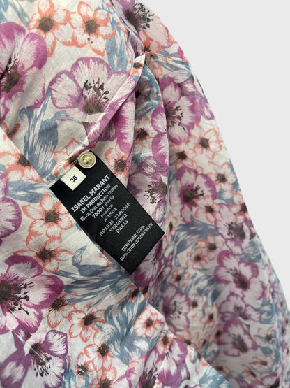 Robe Isabel Marant rose T.36
