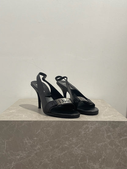 Sandales Dior noires T.41