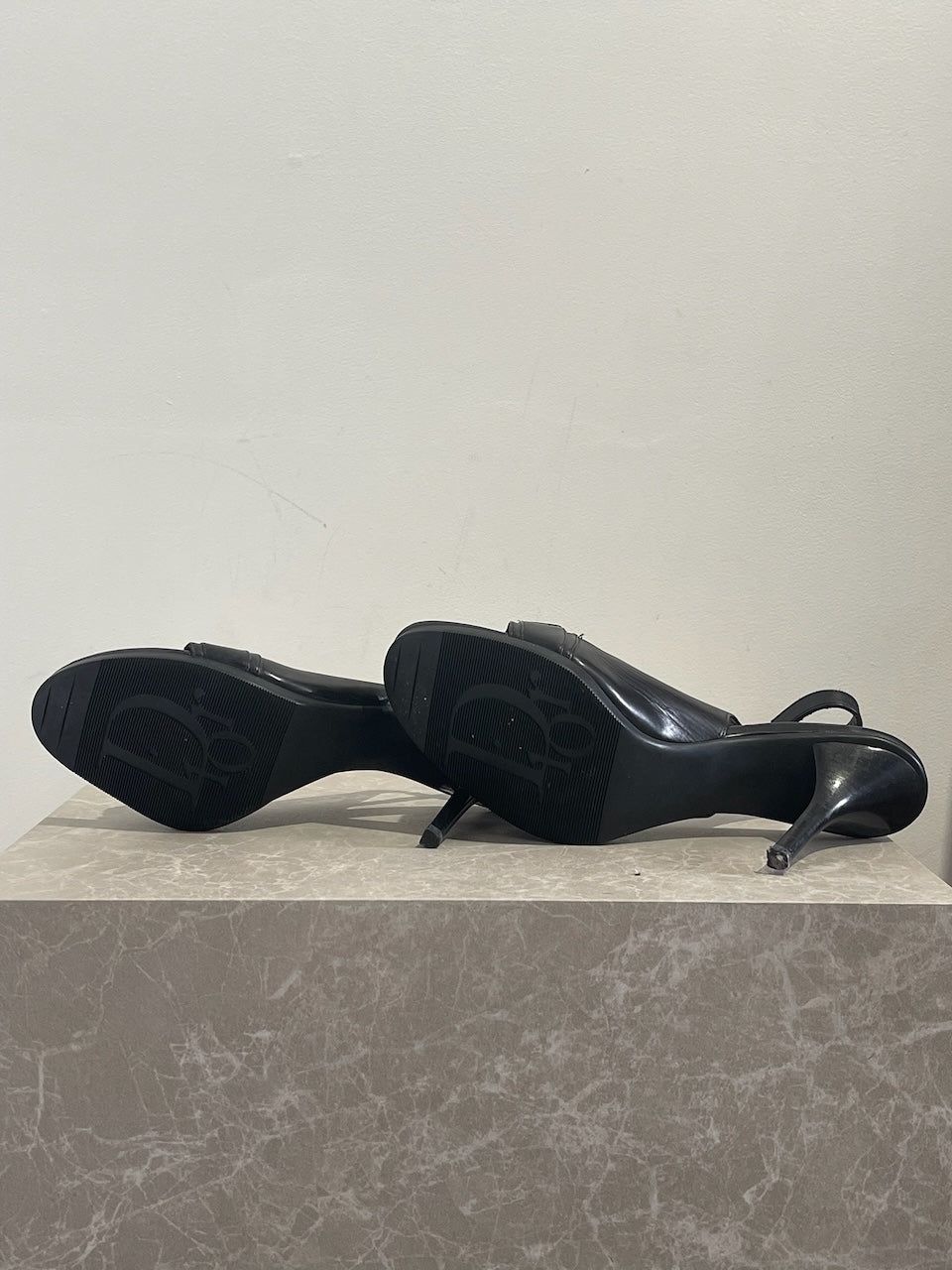 Sandales Dior noires T.41