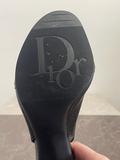 Sandales Dior noires T.41