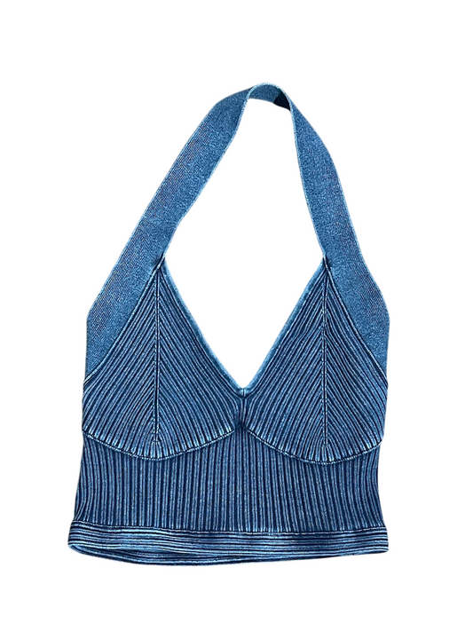 Top Alaia bleu T.36