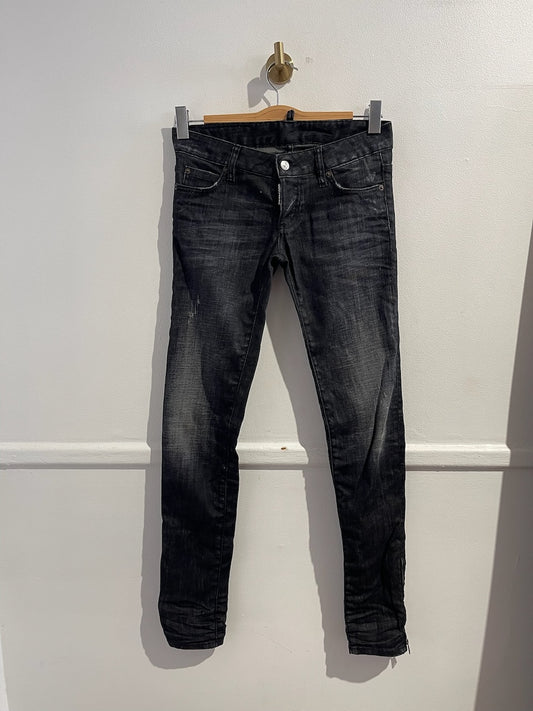 Jeans Dsquared noir T.36