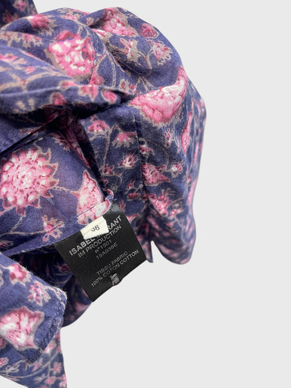 Robe Isabel Marant bleue T.36