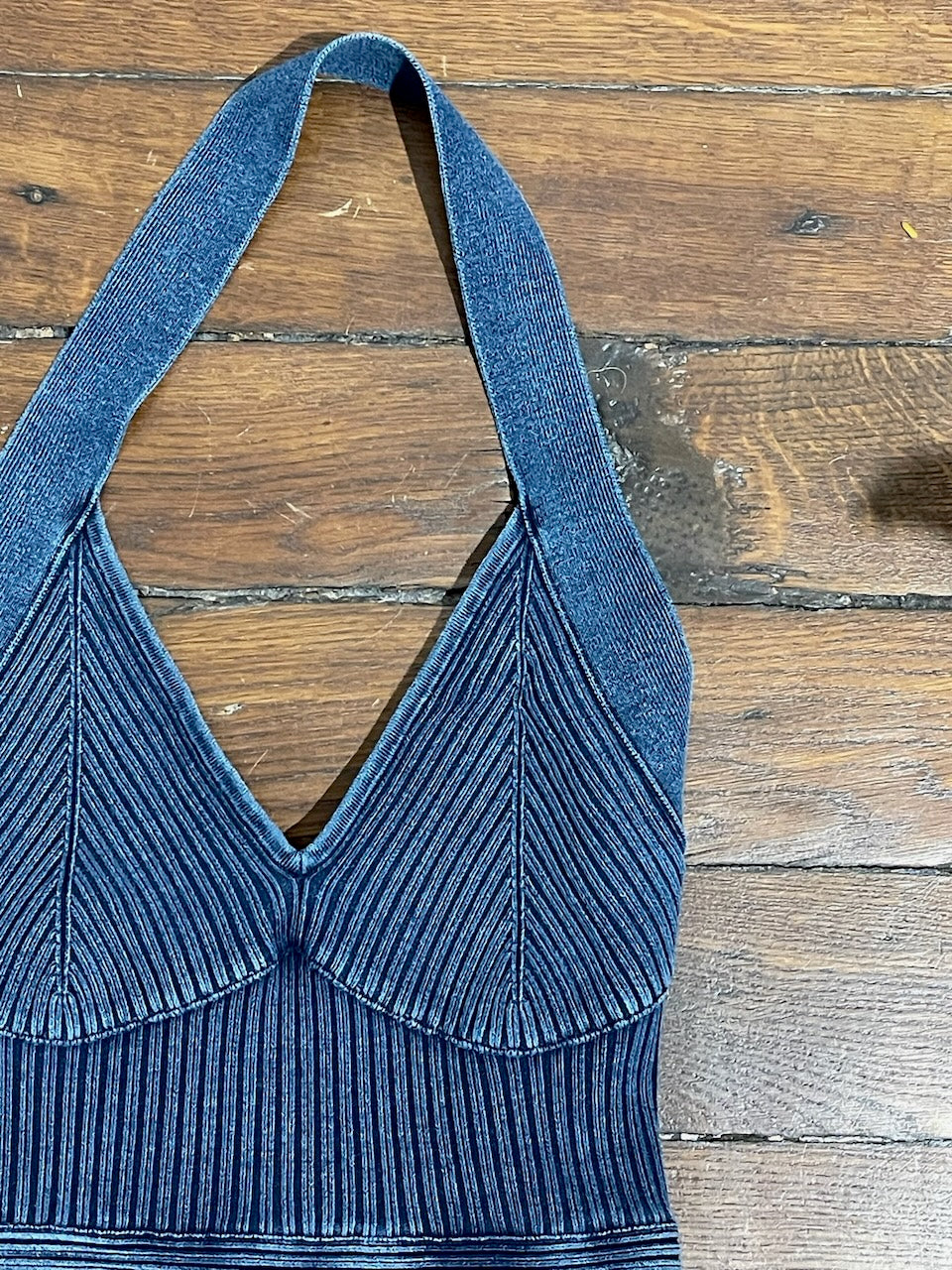 Top Alaia bleu T.36