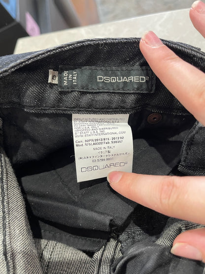 Jeans Dsquared noir T.36