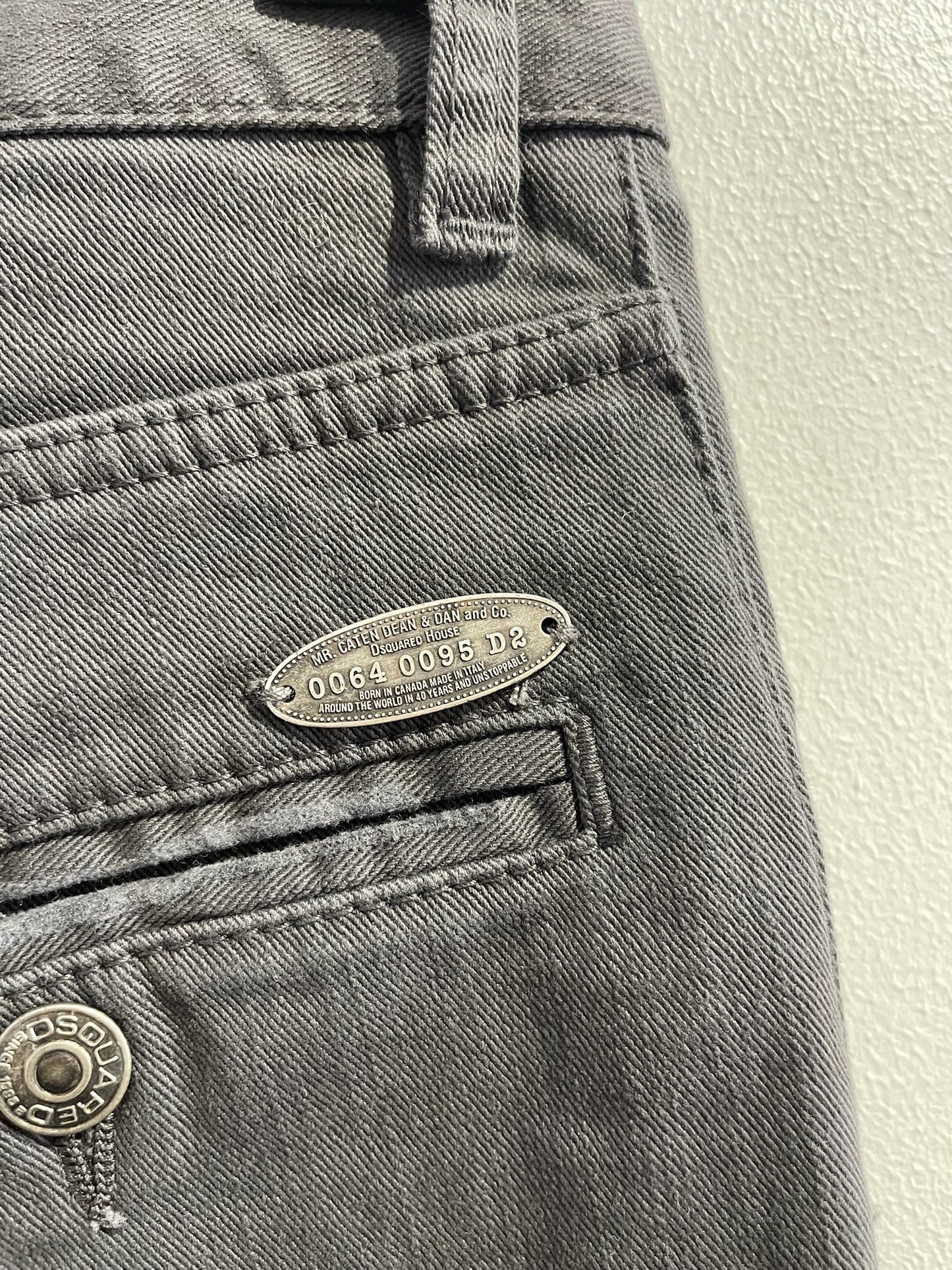 Jeans Dsquared gris T.40