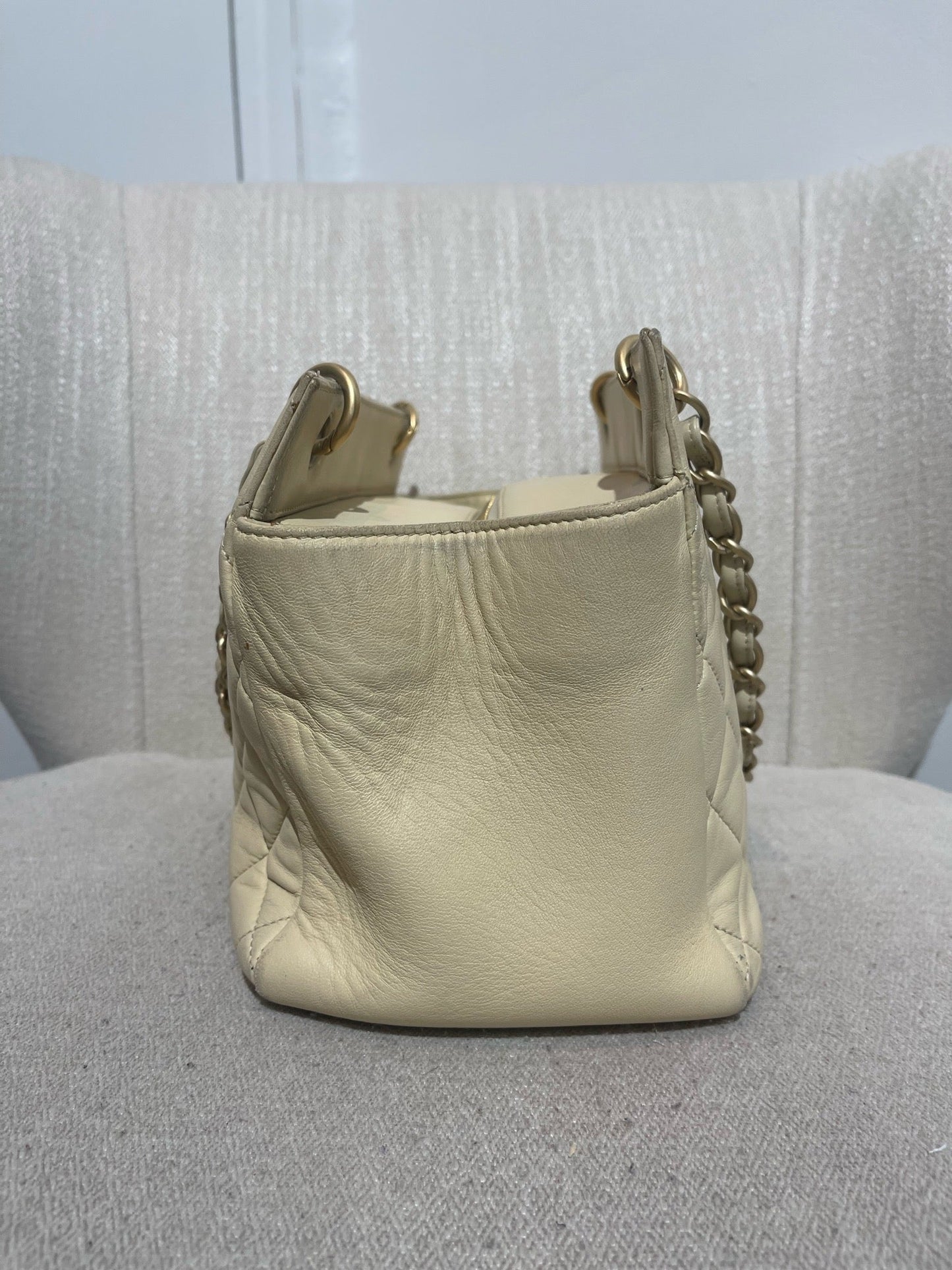 Sac Chanel Shopping beige