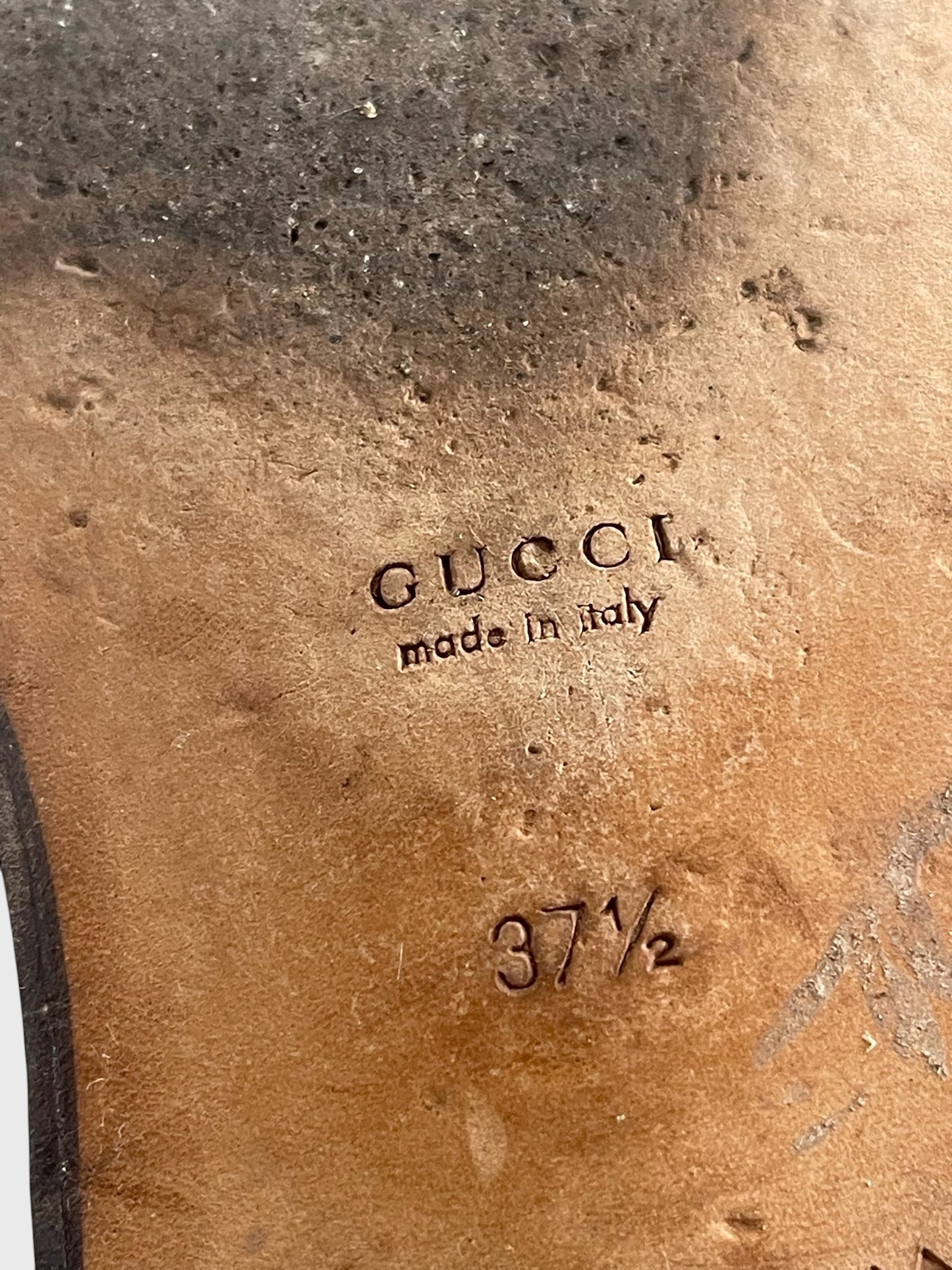 Mocassins Gucci blancs T.37,5