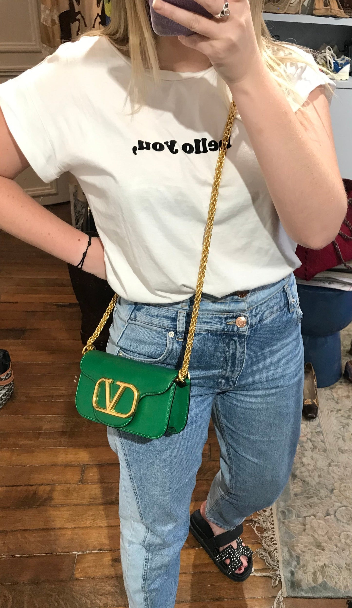 Sac Valentino Vlogo vert