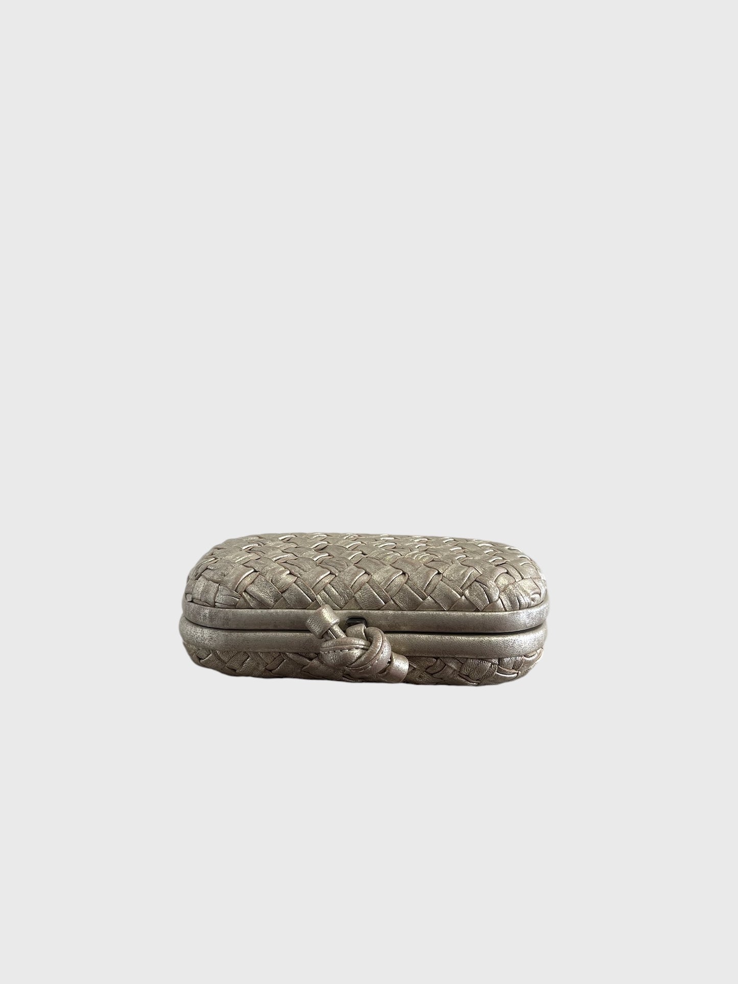 Minaudière Bottega Veneta champagne