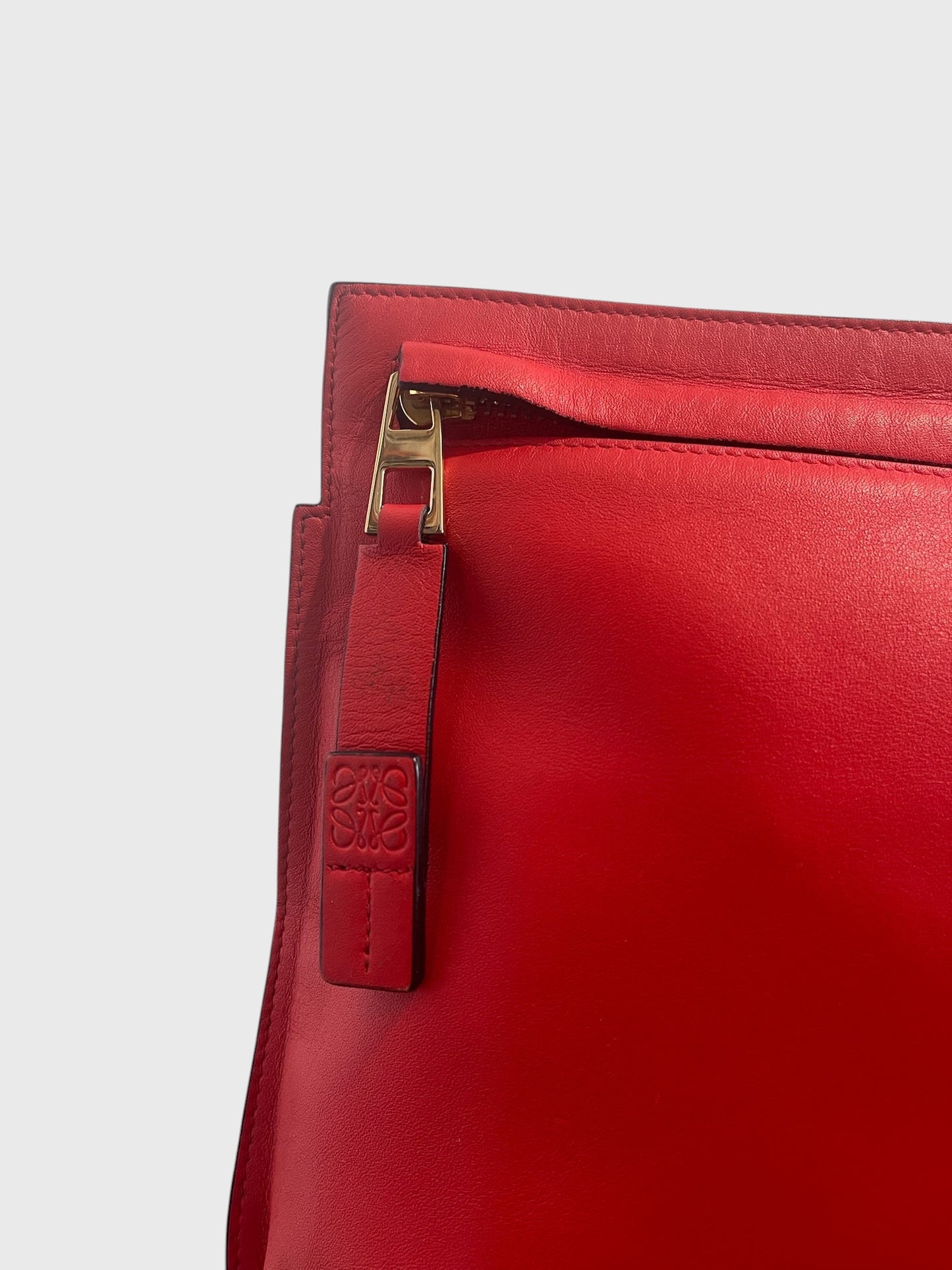Pochette Loewe T Pouch rouge