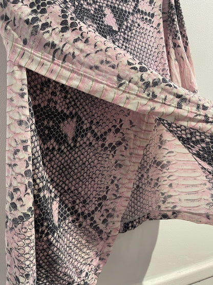 Paréo jupe Roberto Cavalli rose