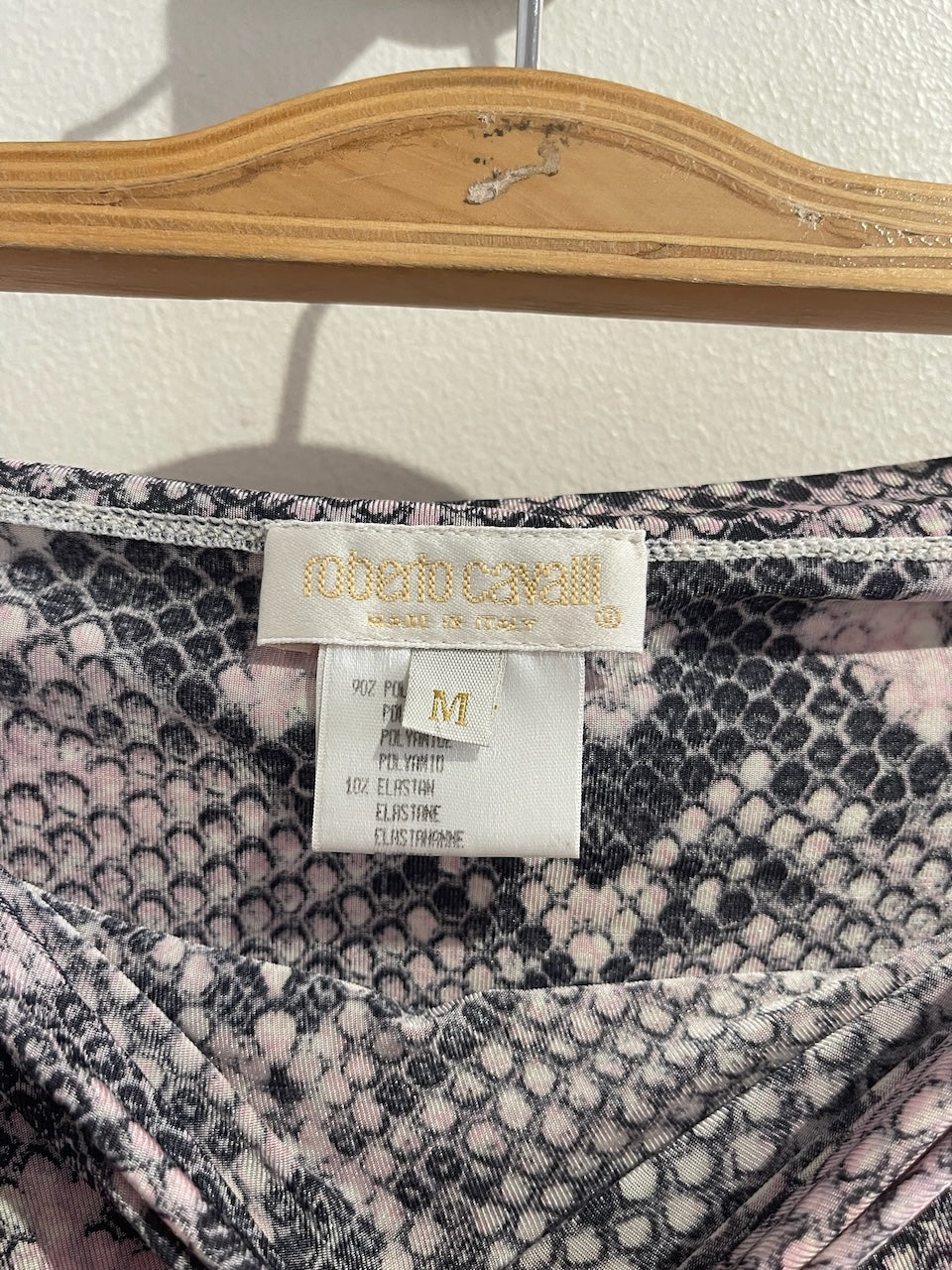 Paréo jupe Roberto Cavalli rose
