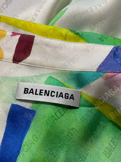 Chemise Balenciaga multicolore T.32