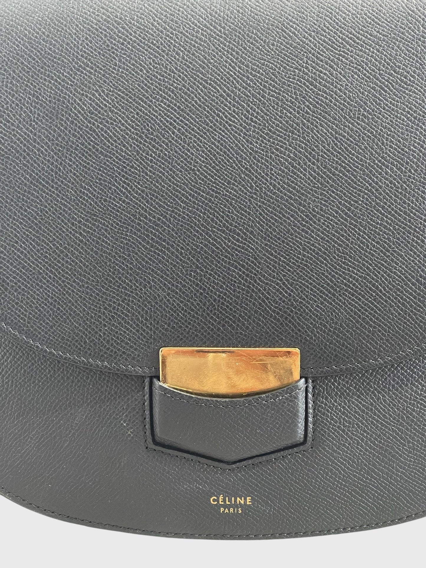 Sac Celine Trotteur noir
