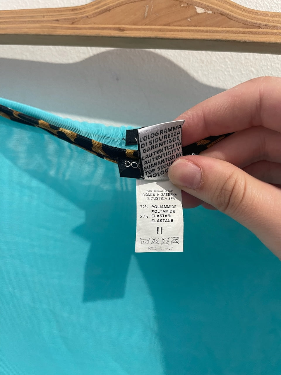 Paréo jupe Dolce & Gabbana bleu