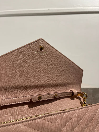 Sac Saint Laurent Cassandre rose poudré