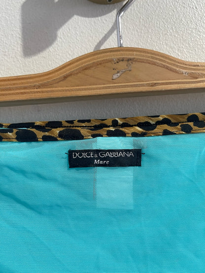 Paréo jupe Dolce & Gabbana bleu