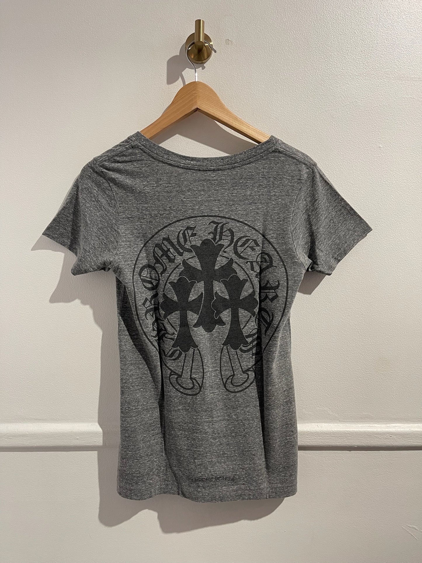 T-shirt Chrome Hearts gris T.S/M