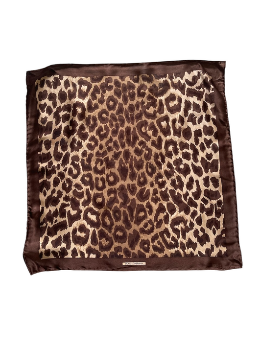 Foulard Dolce & Gabbana léopard