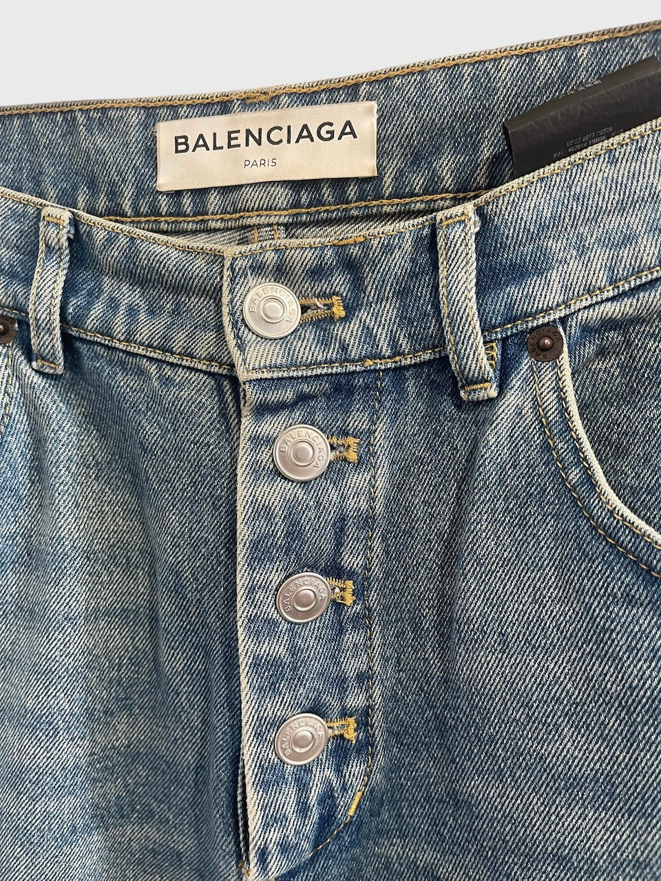 Jeans Balenciaga bleu T.38