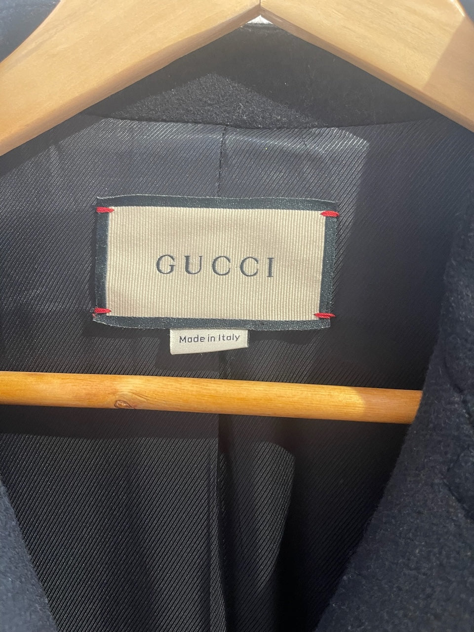 Manteau Gucci noir T.34