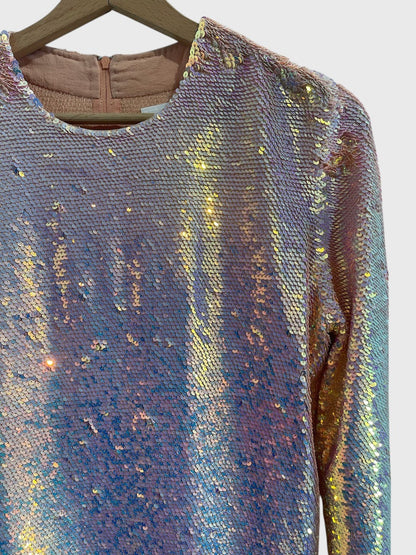 Top Ashish à sequins T.S