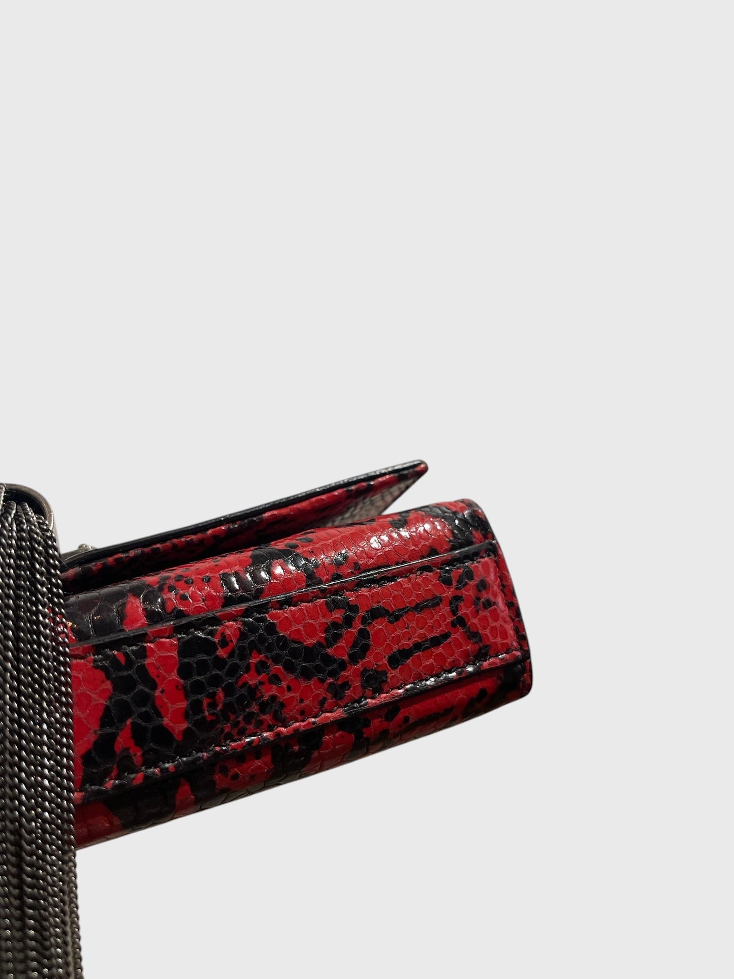 Sac Saint Laurent Kate Tassel rouge