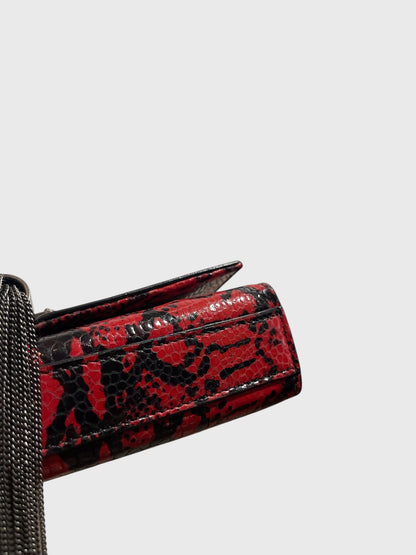 Sac Saint Laurent Kate Tassel rouge