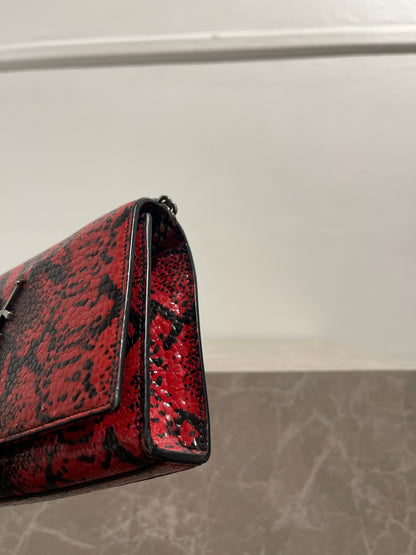 Sac Saint Laurent Kate Tassel rouge