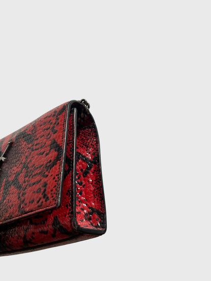 Sac Saint Laurent Kate Tassel rouge