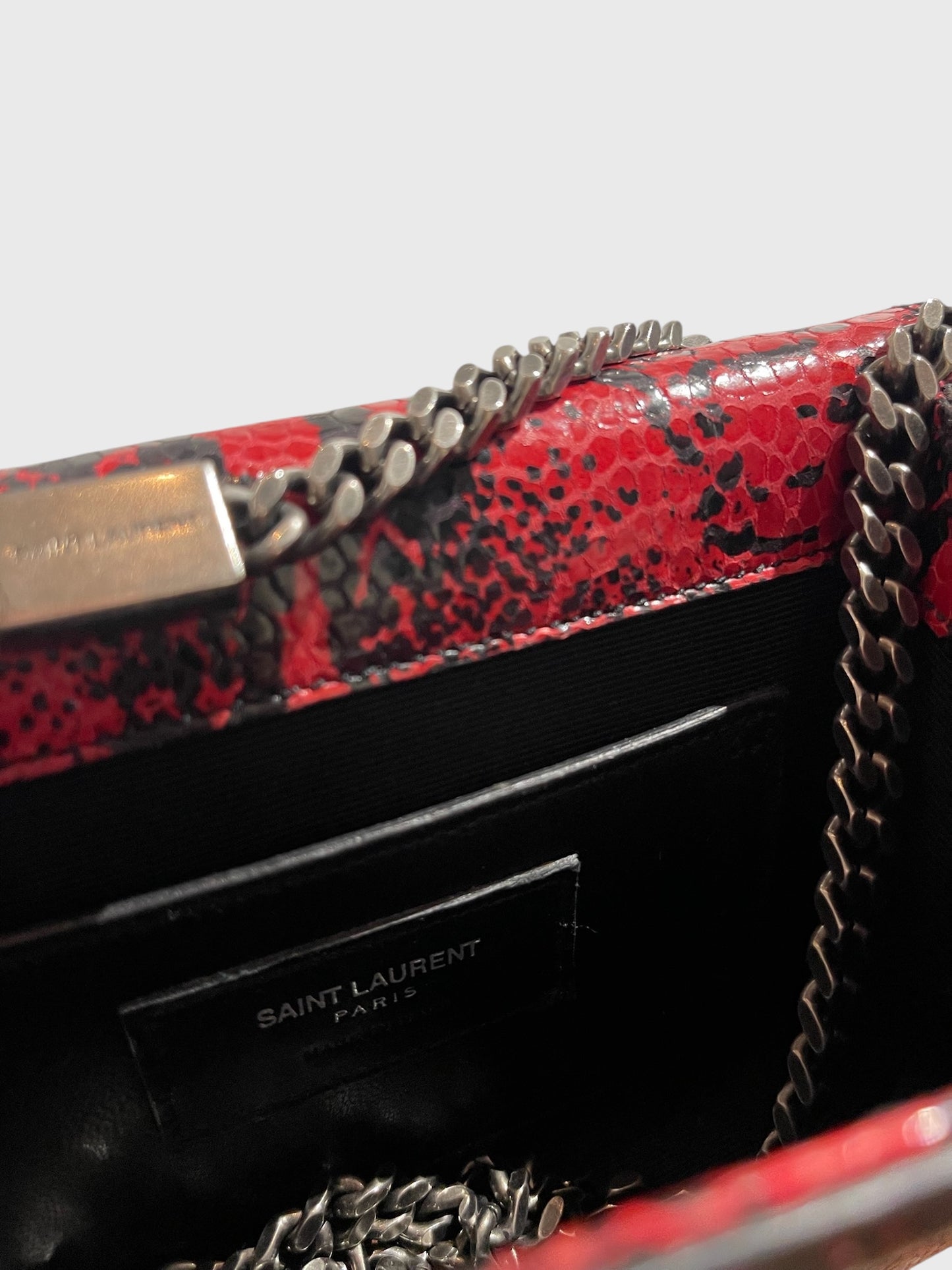 Sac Saint Laurent Kate Tassel rouge