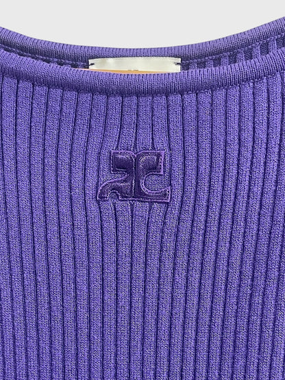 Robe Courrèges violette T.1