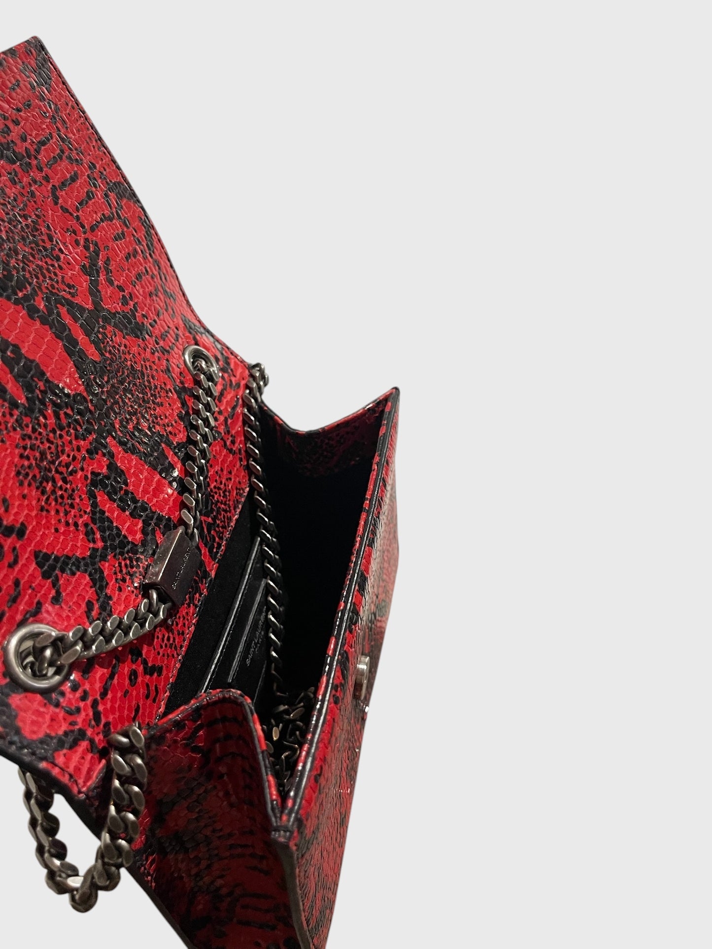 Sac Saint Laurent Kate Tassel rouge