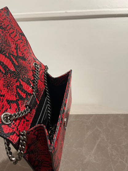 Sac Saint Laurent Kate Tassel rouge