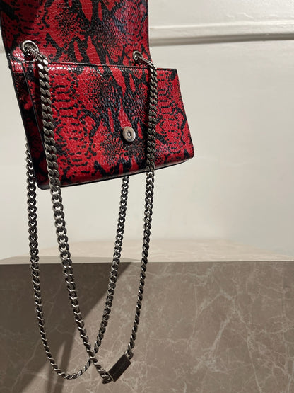 Sac Saint Laurent Kate Tassel rouge