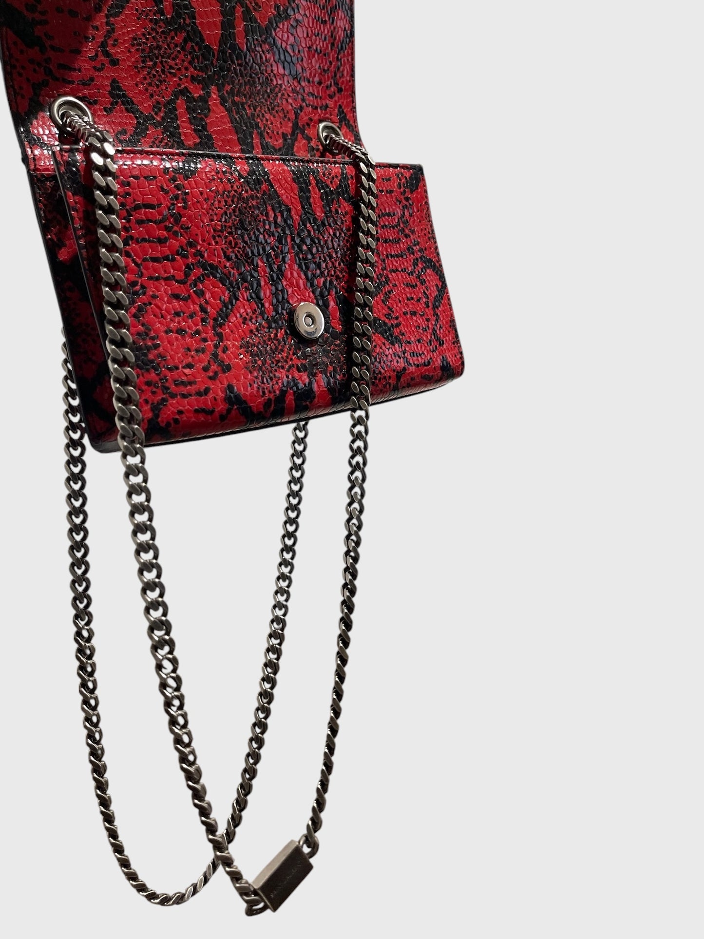 Sac Saint Laurent Kate Tassel rouge