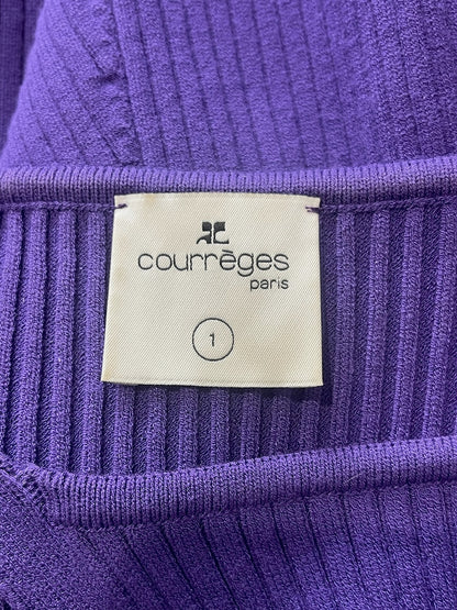 Robe Courrèges violette T.1