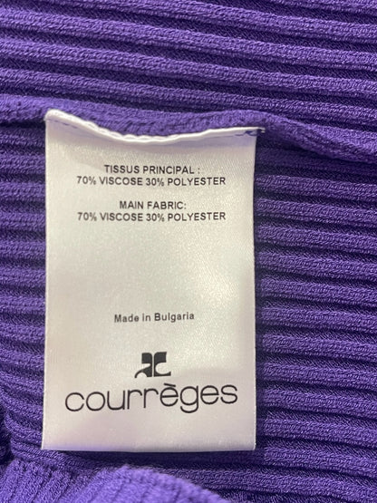 Robe Courrèges violette T.1