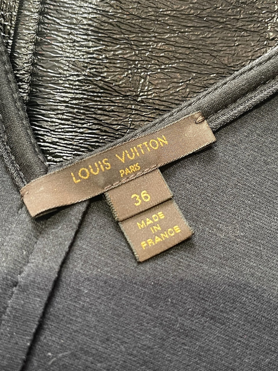Top Louis Vuitton noir T.36