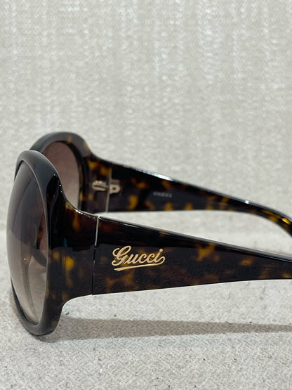 Lunettes Gucci écailles marron