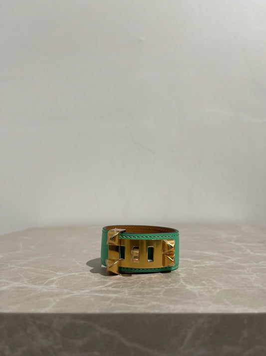Bracelet Hermes Collier de Chien 24 vert