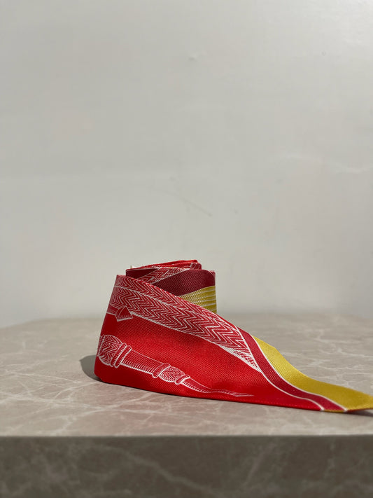 Twilly Hermès Zouaves et Dragons