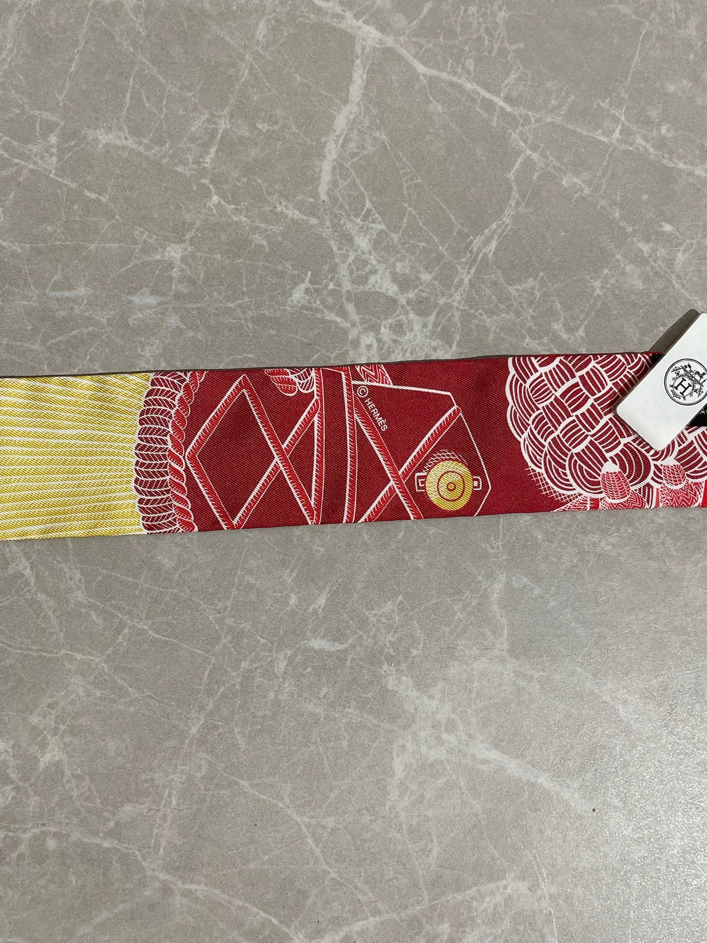 Twilly Hermès Zouaves et Dragons