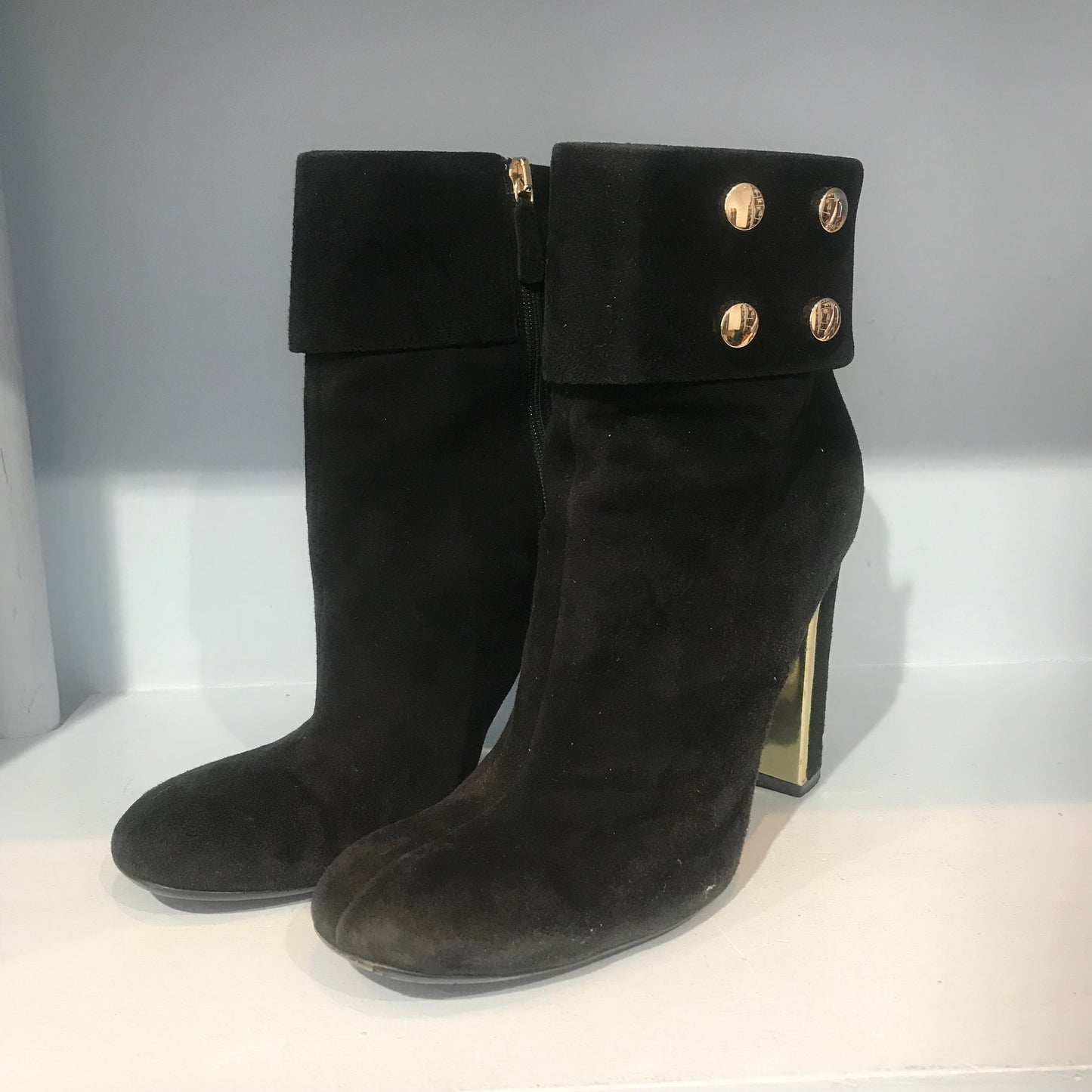 Boots Gucci noires T.39