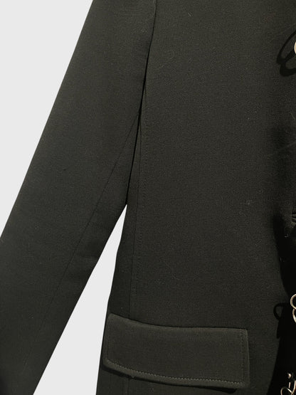 Manteau Louis Vuitton noir T.38