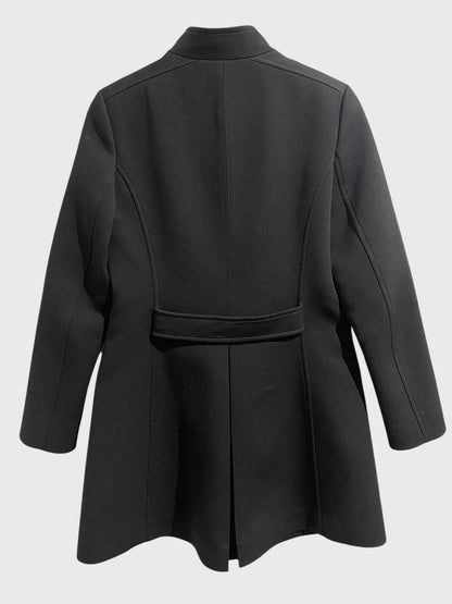 Manteau Louis Vuitton noir T.38