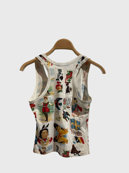 Top Dior imprimé T.36
