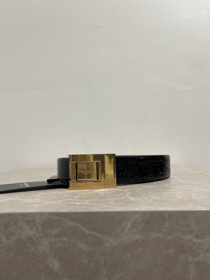 Ceinture Saint Laurent noire T.85