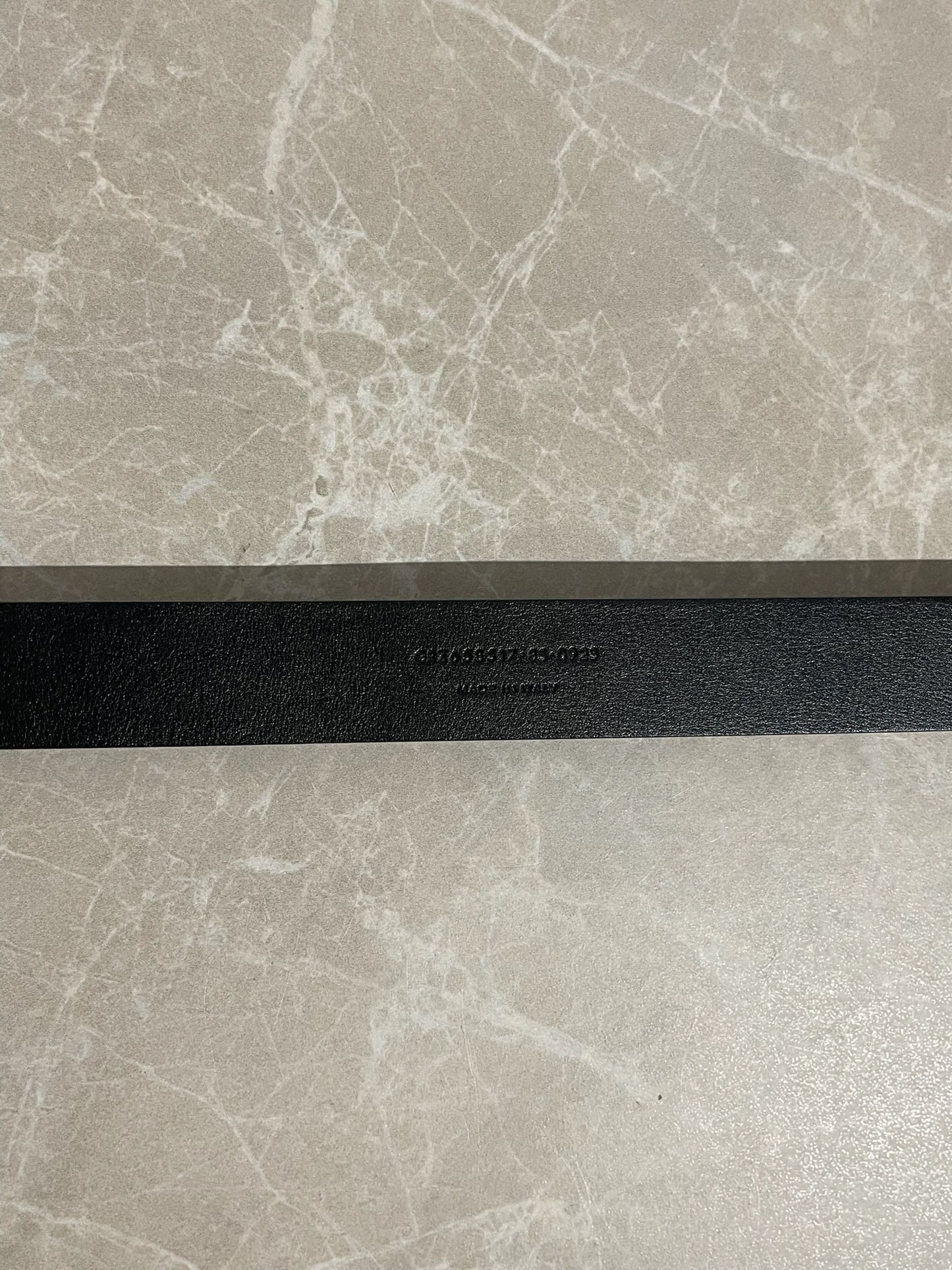 Ceinture Saint Laurent noire T.85